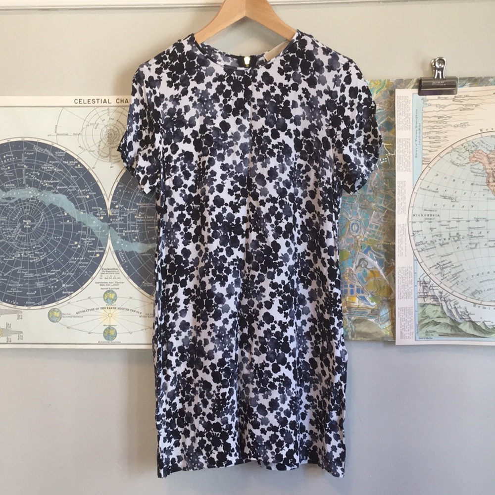 Micheal Kors floral printed dress